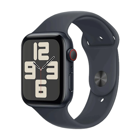 Watch Apple Watch SE2 (2022) LTE 44mm Midnight Aluminium Case with Sport Band M/L – Midnight
