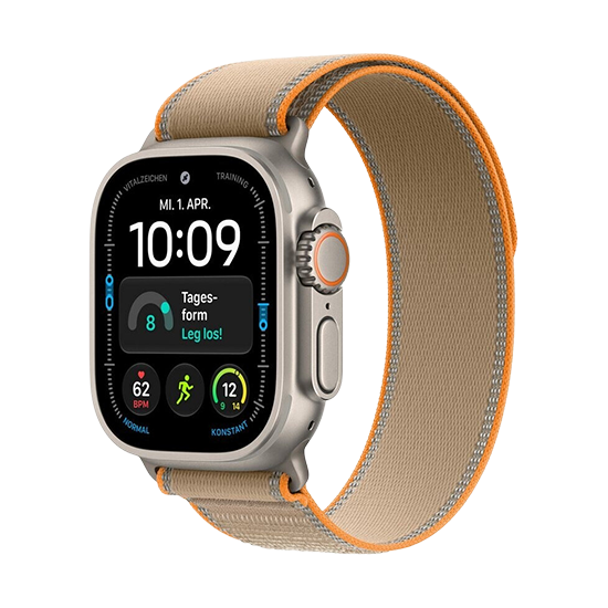 Watch Apple Watch Ultra 4 (2026) 5G 49mm  Natural Titanium Case with Sand Trail Loop M/L – Sand
