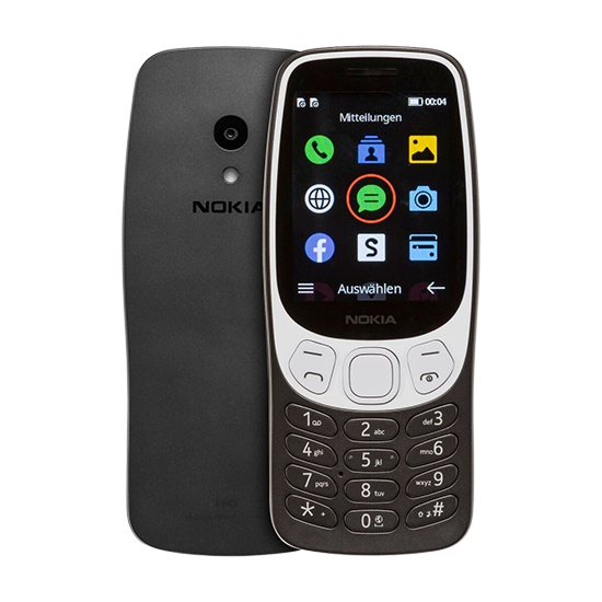 Nokia 3210 Dual Sim 4G - Black