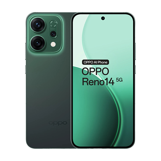 Oppo Reno14 5G Dual Sim 12GB RAM 512GB - Luminous Green