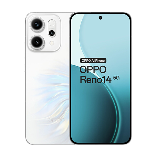 Oppo Reno14 5G Dual Sim 12GB RAM 256GB - Opal White