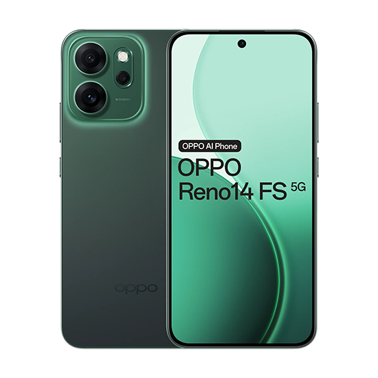 Oppo Reno14 FS 5G Dual Sim 12GB RAM 512GB - Luminous Green