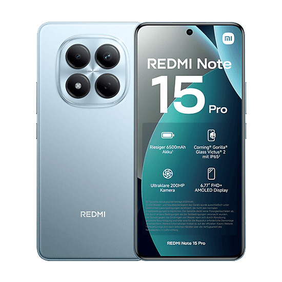 Xiaomi Redmi Note 15 Pro 4G Dual Sim 12GB RAM 512GB – Blue