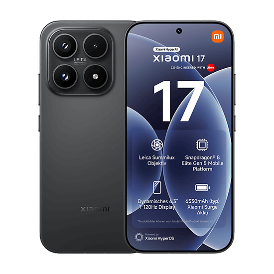 Xiaomi 17 5G Dual Sim 12GB RAM 512GB – Black