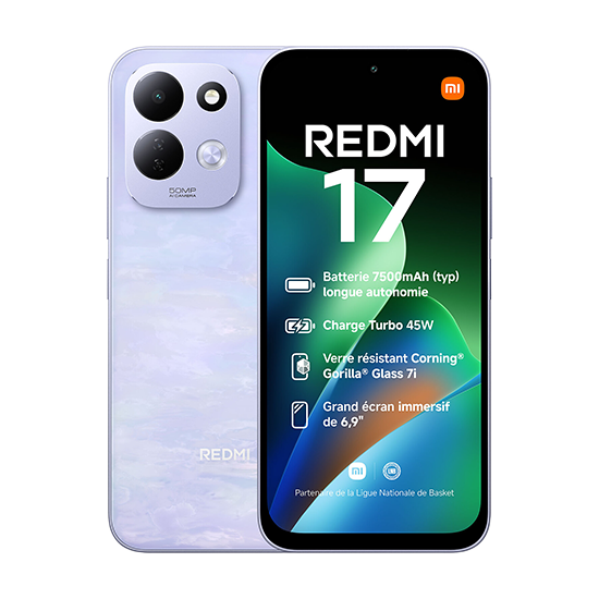 Xiaomi Redmi 17 4G Dual Sim 4GB RAM 128GB - Purple