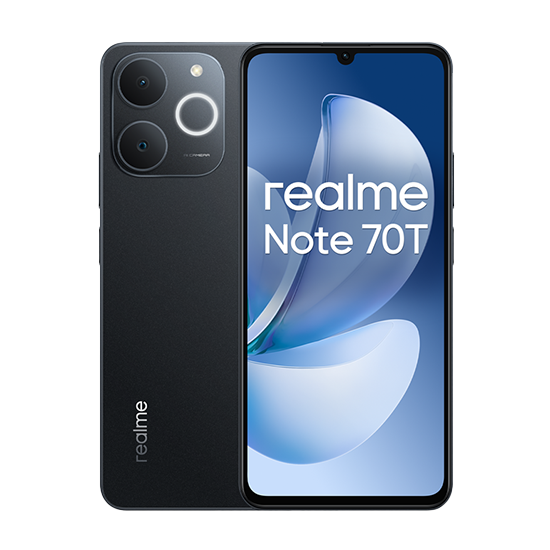 Realme Note 70T Dual Sim 4GB RAM 128GB - Black