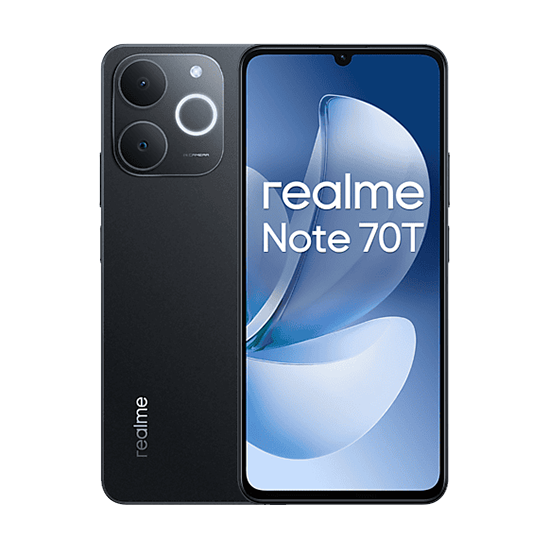Realme Note 70T Dual Sim 4GB RAM 256GB - Black