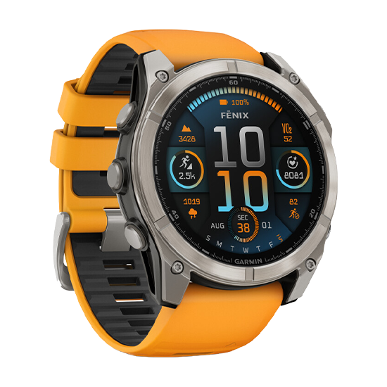 Watch Garmin Fenix 8 Amoled Sapphire GPS 51mm - Graphit/Titanium Titan