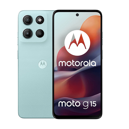 Motorola XT2521-3 Moto G15 4G Dual Sim 4GB RAM 128GB - Glacier Blue
