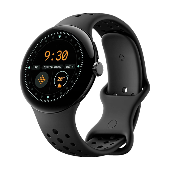 Watch Google Pixel Watch 3 45mm BT - Obsidian Black