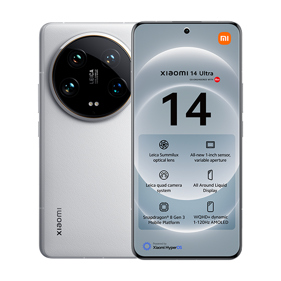 Xiaomi 14 Ultra 5G Dual Sim 16GB RAM 512GB - White